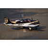 Flugzeug Beechcraft Baron 35 Größe EP-GP (1,76 m Spannweite) Schwarz-Weiß-Version - ARF - VQ-Models